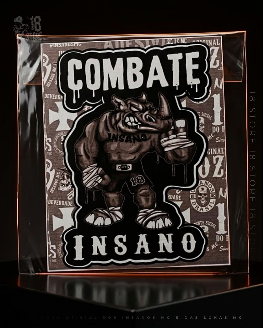 Adesivo Combate – Muay Thai