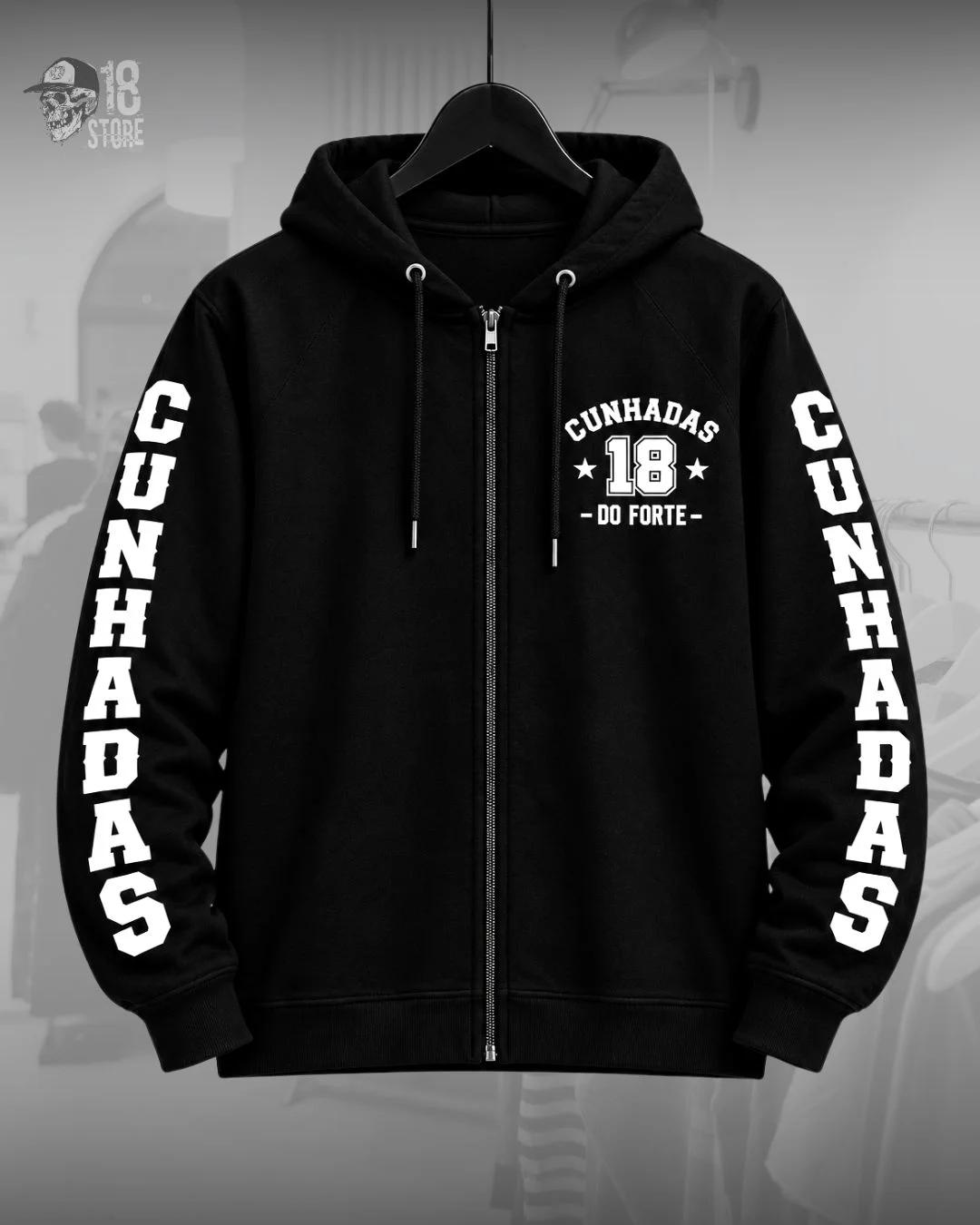 Moletom cunhadas 18 forte