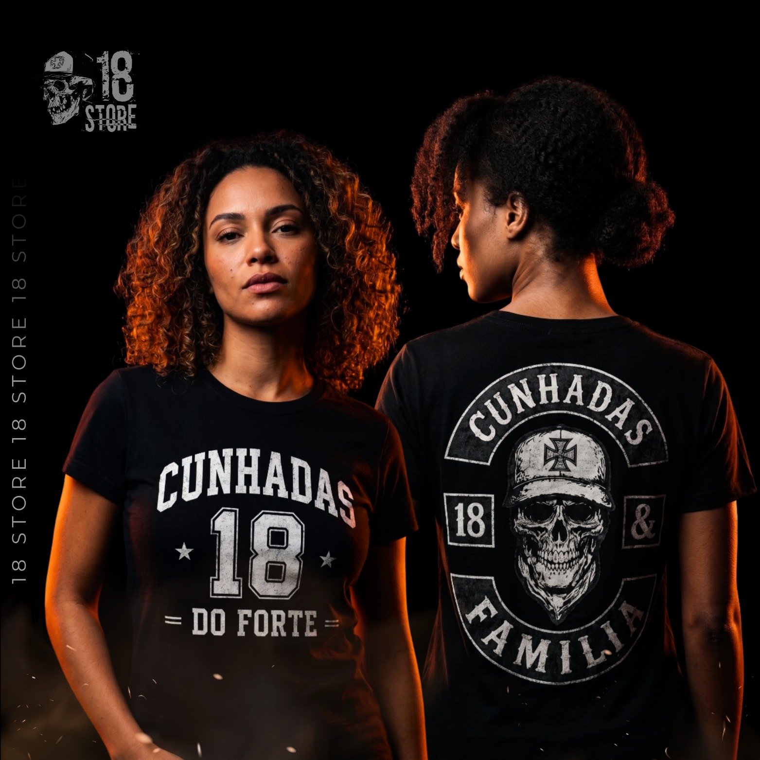Baby Look Cunhadas 18 do Forte