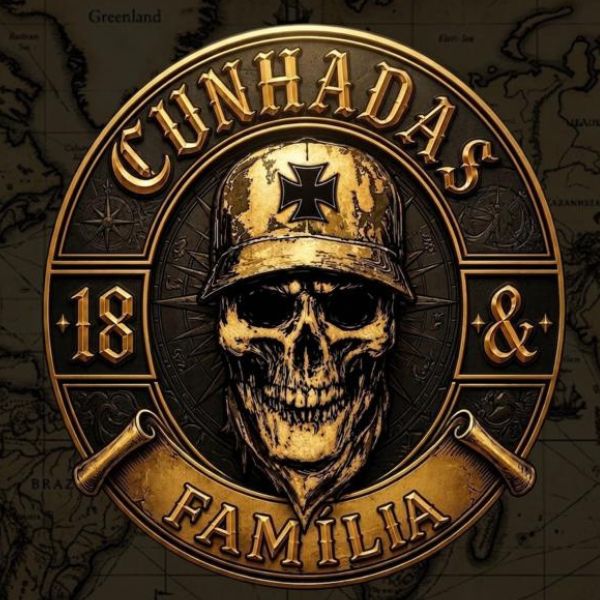 Adesivo Cunhadas nº 04 -10 Unidade – Tamanho 9.5×8