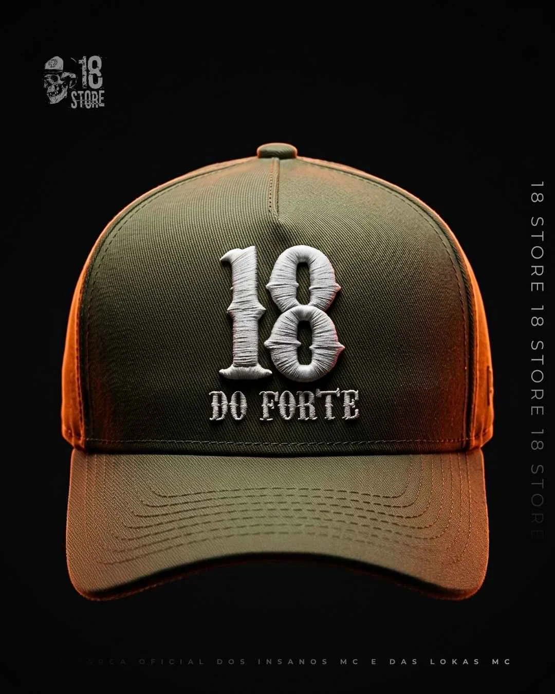 Boné 18 forte