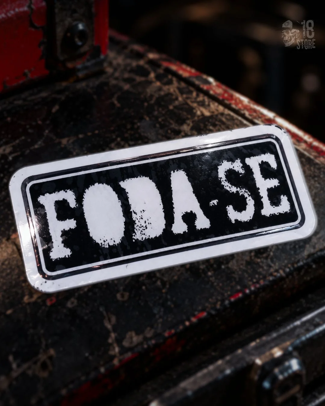 Adesivo Placa Foda-Se I