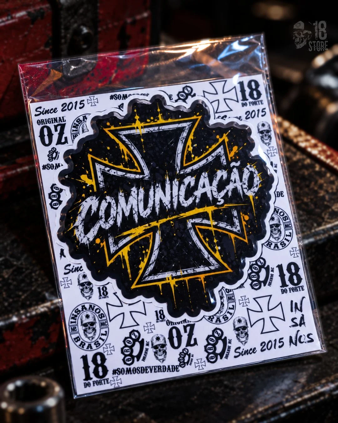 Adesivo Comunicação resinado III