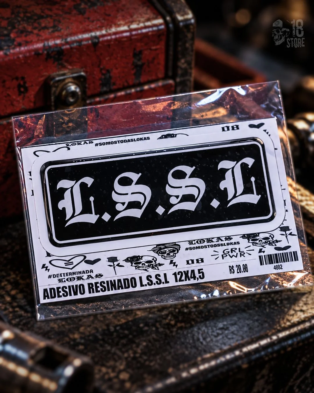 Adesivo Placa L.S.S.L