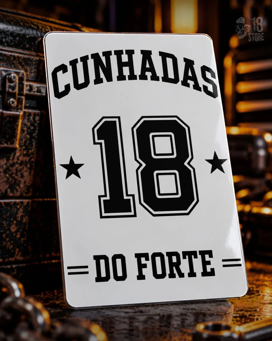 Placa Cunhadas 18 do Forte