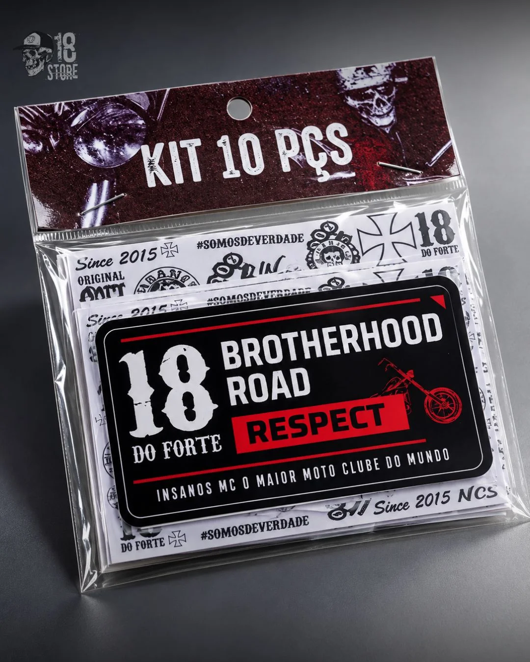 Adesivo Kit C/10 Brotherhood Road