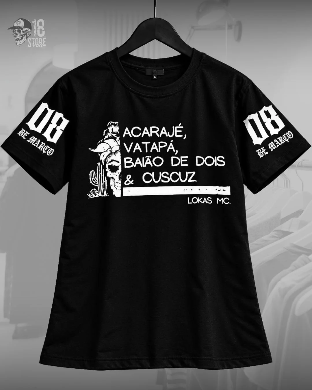 Baby look acarajé/vatapá