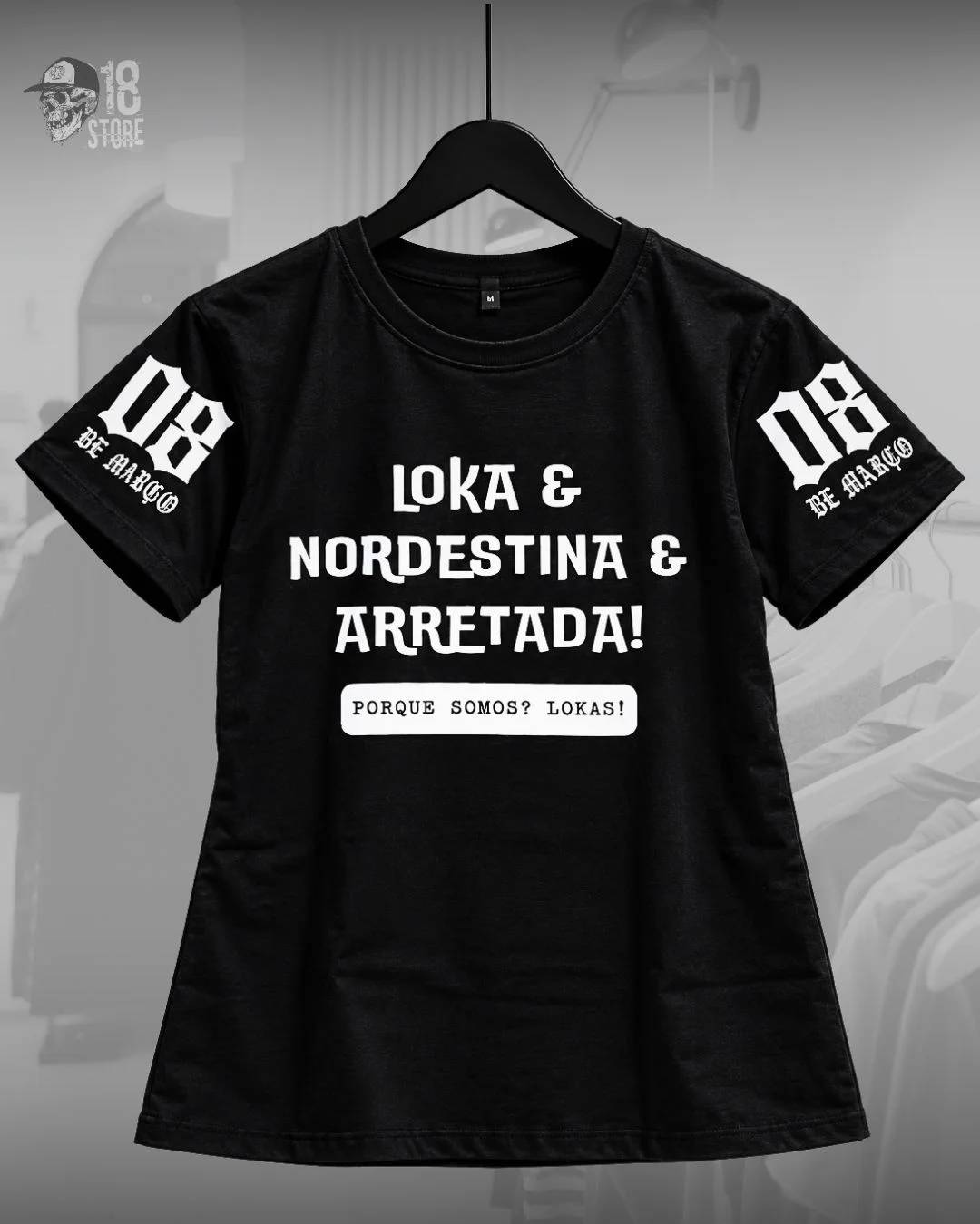 Baby look nordestina arretada