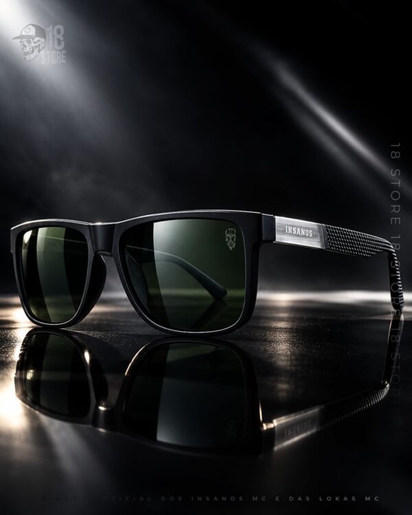 Óculos Insanos P334 Lente Verde Mc