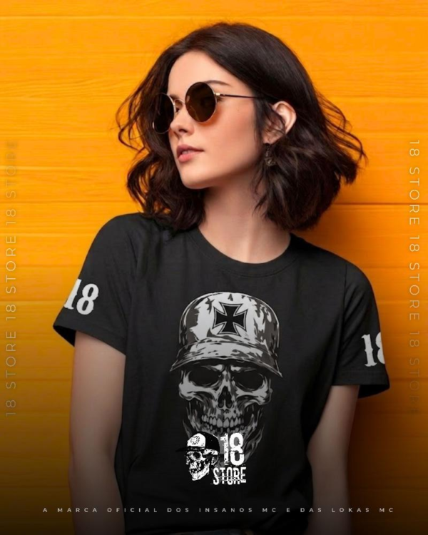 Baby Look Caveira Tradicional
