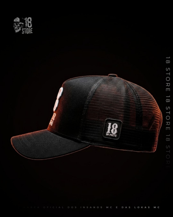 Boné 18 Do Forte - Trucker