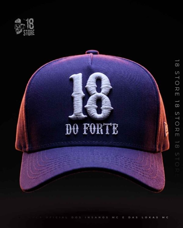 Boné 18 Do Forte Púrpura