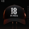 Boné 18 Do Forte - Branco Fitinha