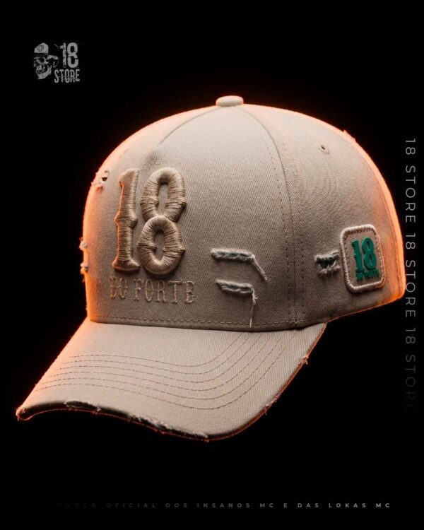 Boné 18 Do Forte - Dourado