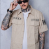 Work Shirt Manga Curta