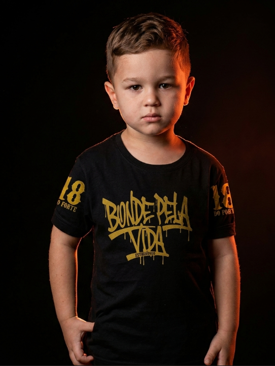 Camiseta Infantil Bonde Pela Vida
