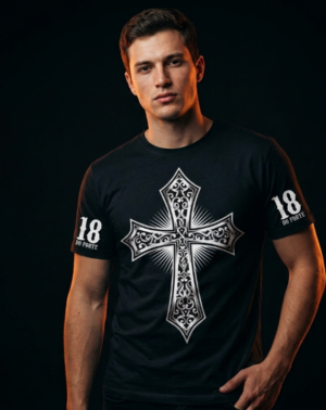 Camiseta - Cruz Detalhada