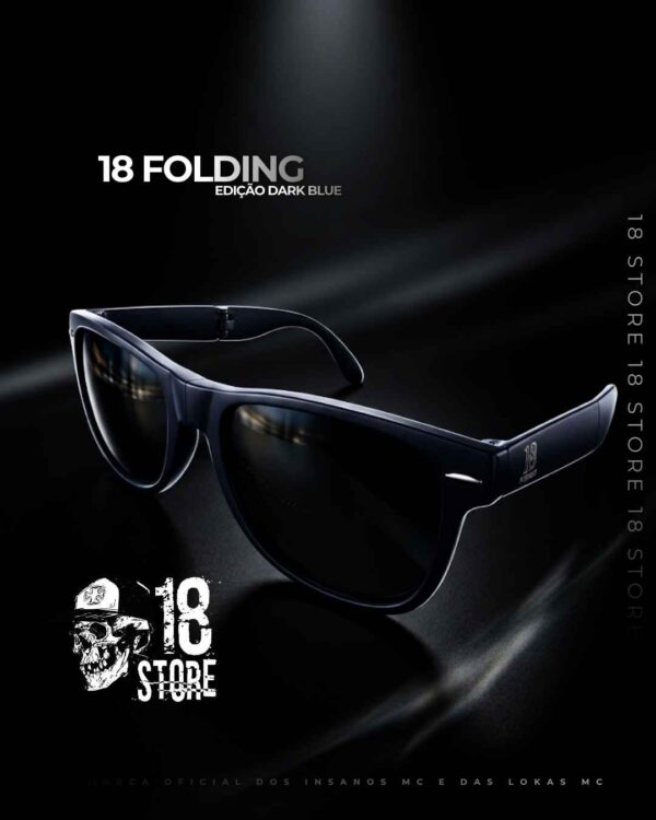 Óculos 18 Folding Dark Blue