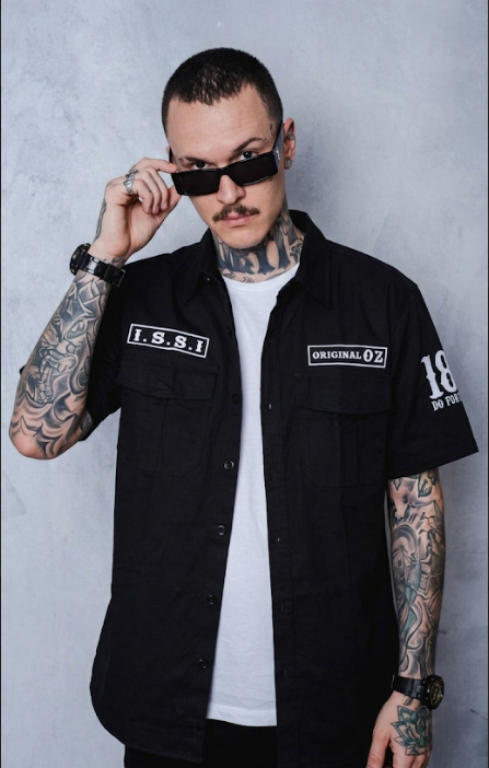Work Shirt Manga Curta