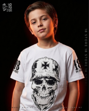 Camiseta Infantil Caveirão