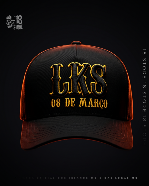 Boné Lks 08 De Março