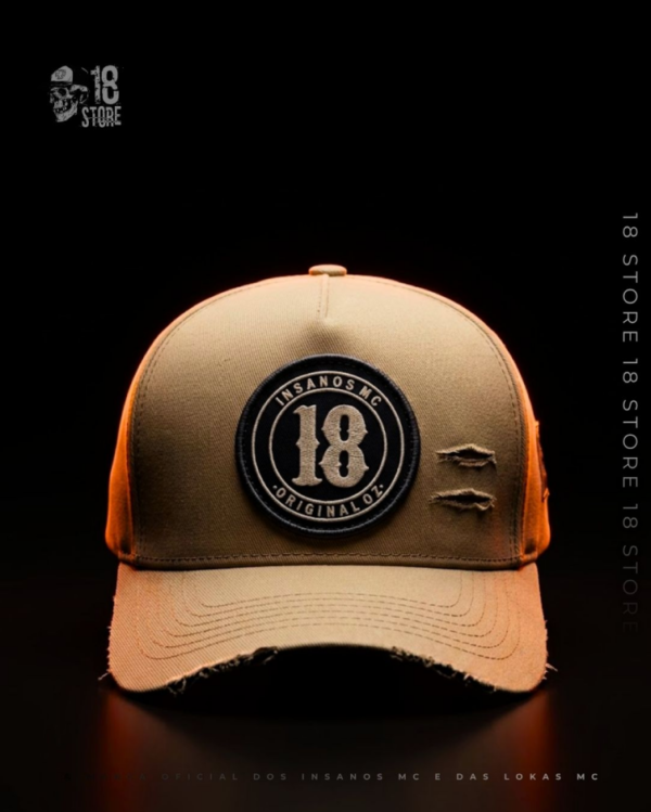 Boné Insanos 18 - Bolacha