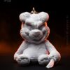 Chaveiro 3d Urso Regra 3 Faca