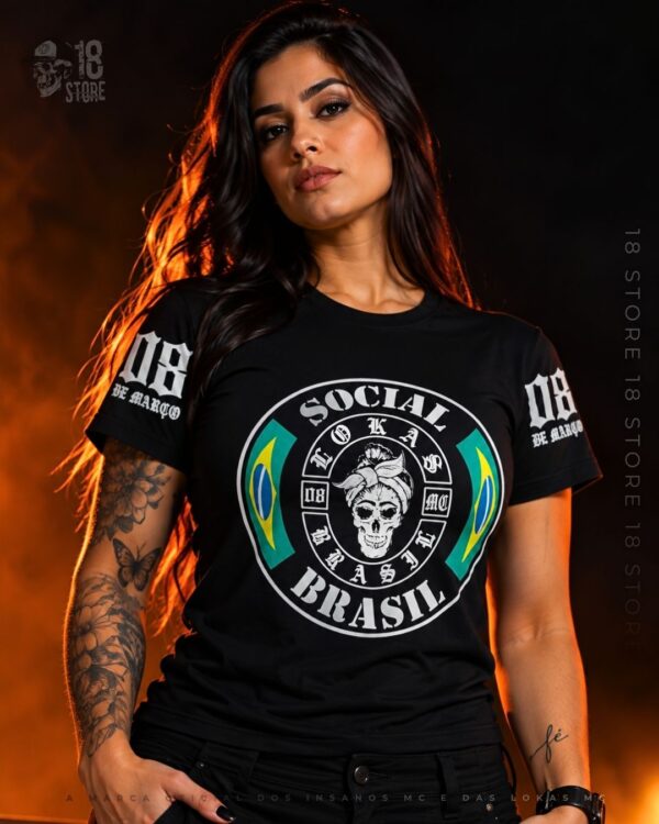 Baby Look Lute Como Uma Loka