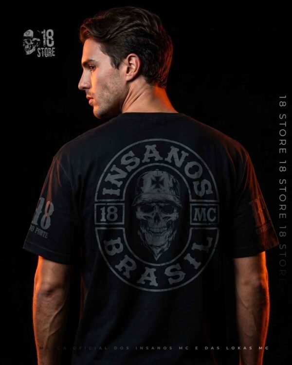 Camiseta All Black Insanos Mc