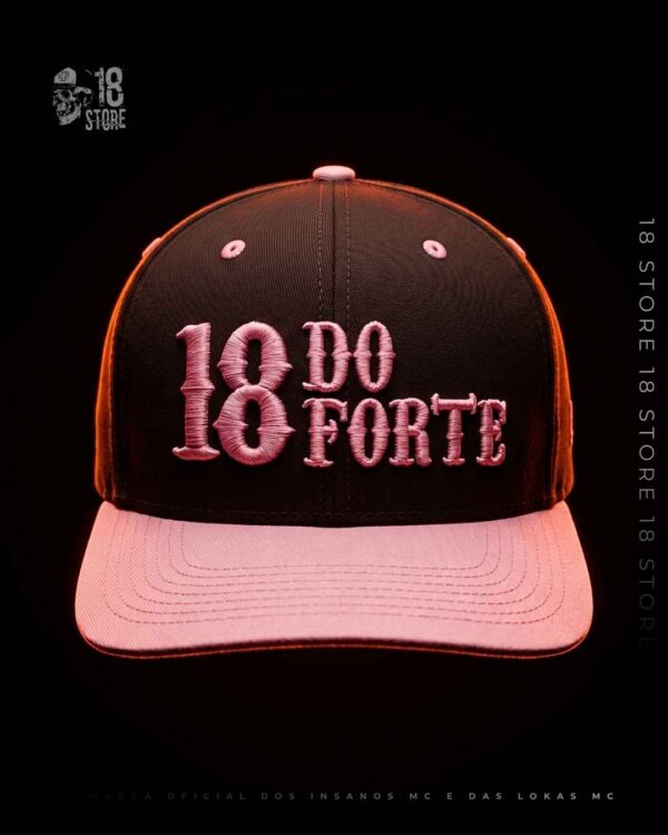 Boné 18 Do Forte - Aba Reta