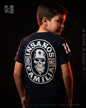 Camiseta Infantil Caveirão