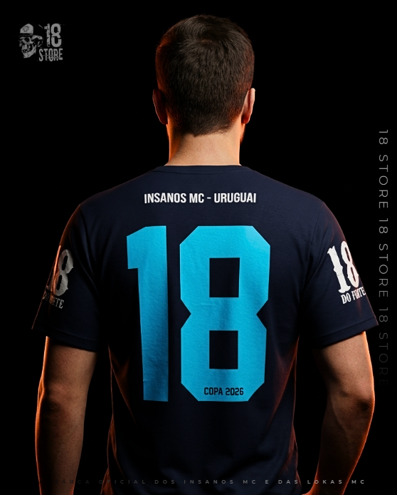 Camiseta Copa 2026 Uruguai