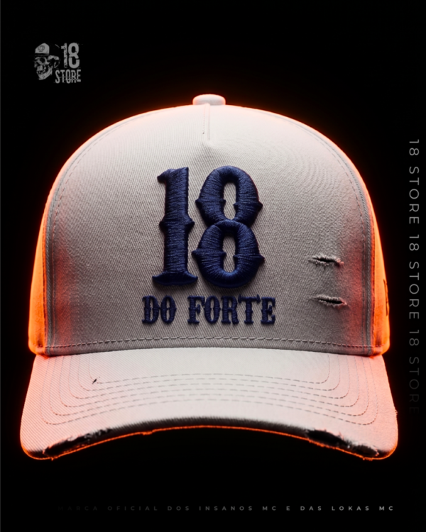 Boné 18 Do Forte - Marinho