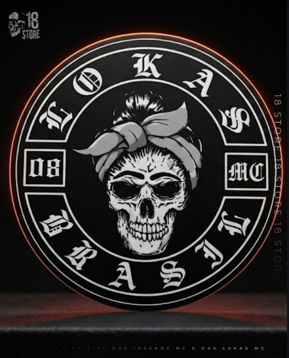 Adesivo Kit Brasão Lokas Mc