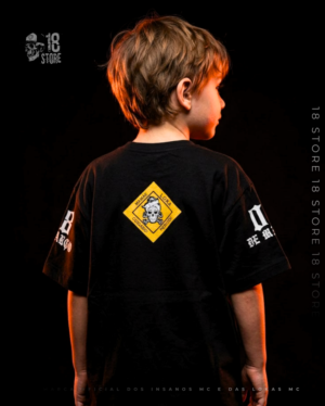 Camiseta Infantil Não Mexe Comigo Lokas