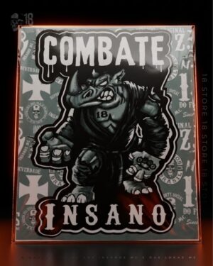 Adesivo Combate Rinoceronte